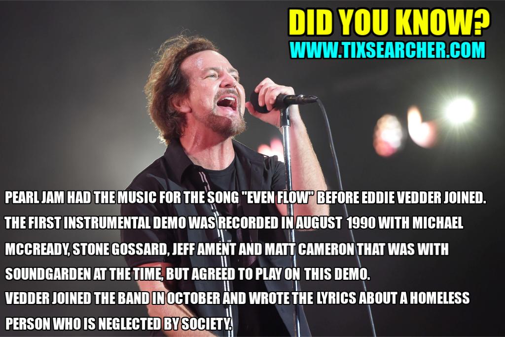 Pearl Jam Did You Know